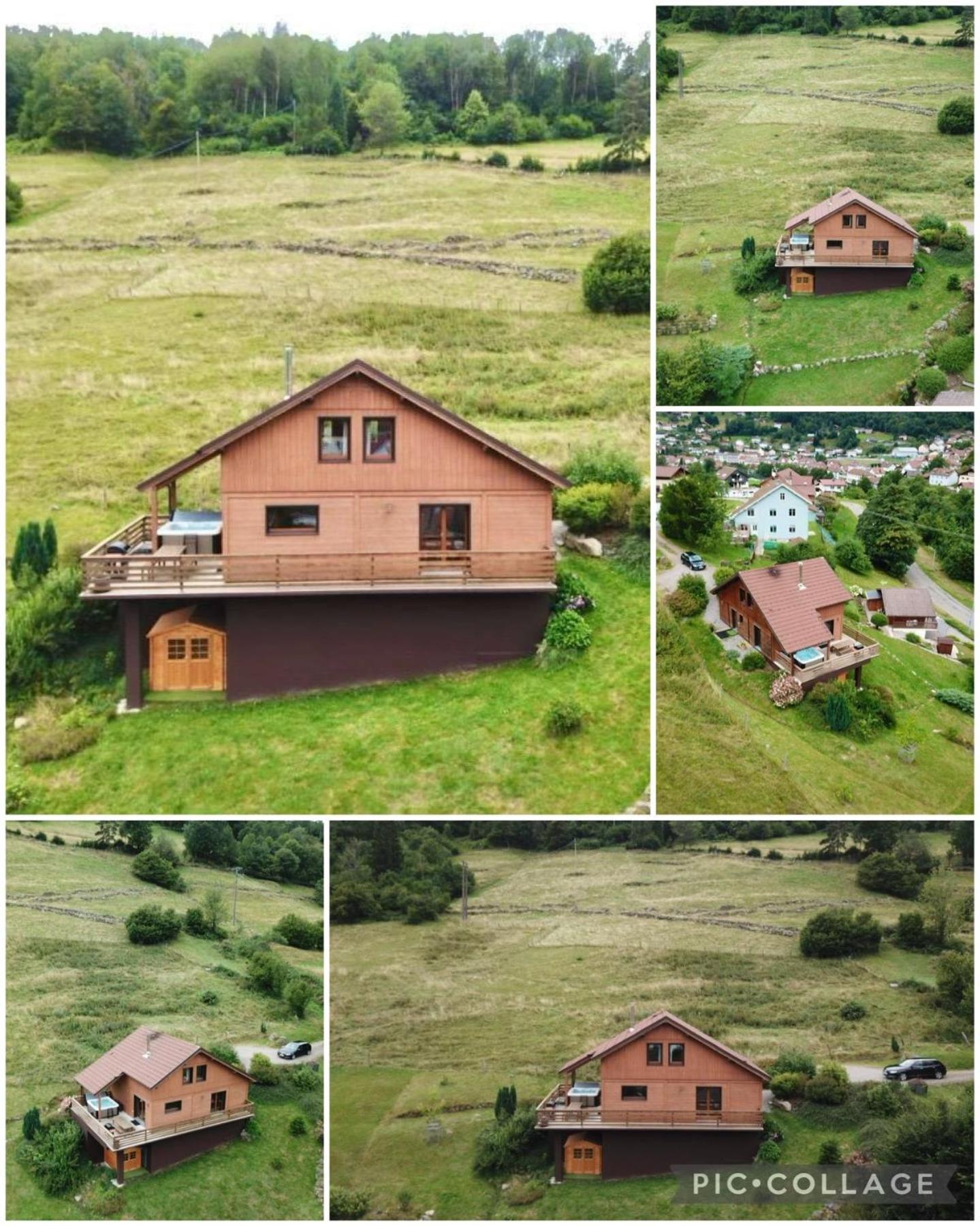 Casa De Monzel With 6-Person Jacuzzi & Panoramic View Villa La Bresse Exterior photo