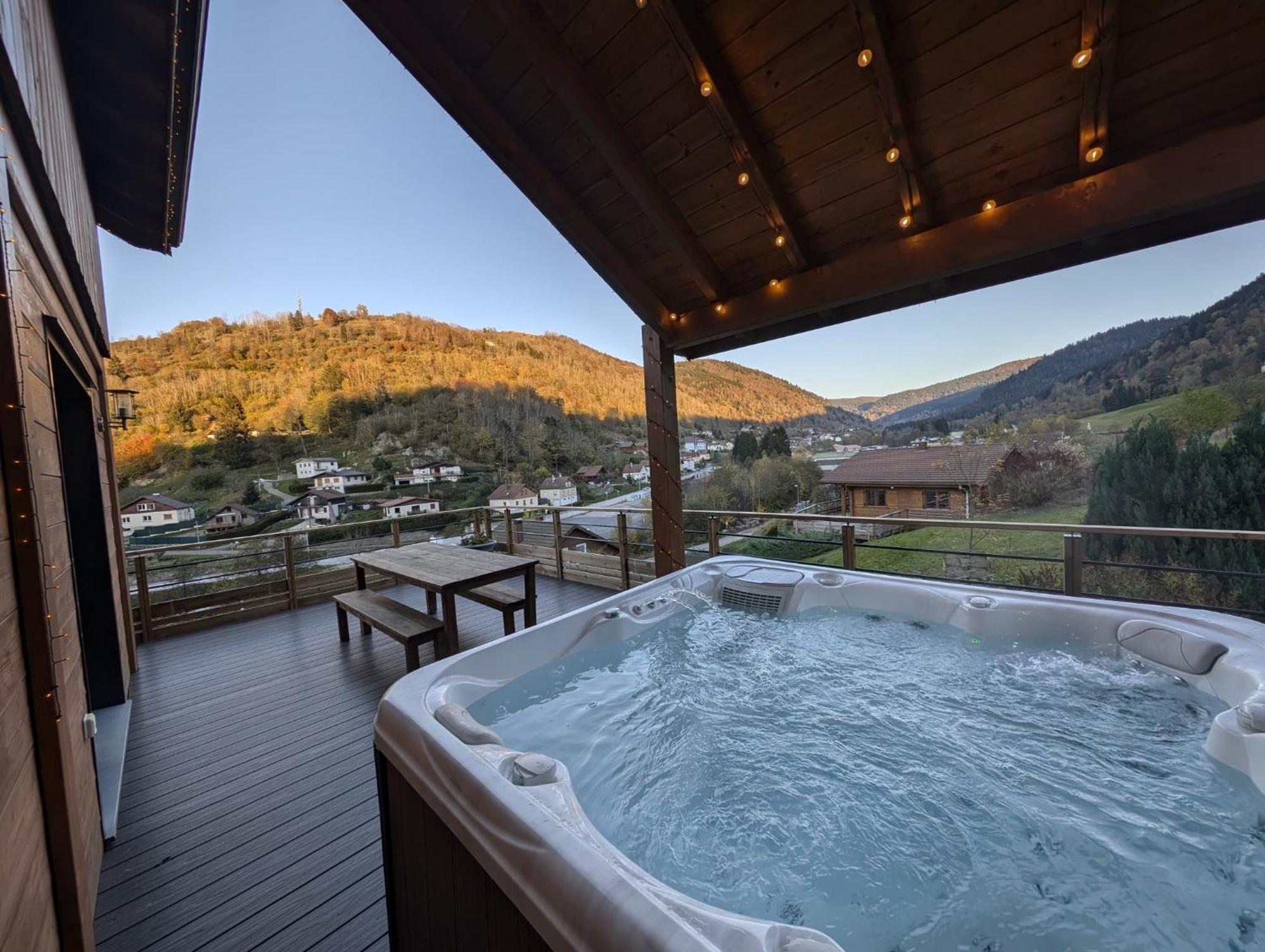 Casa De Monzel With 6-Person Jacuzzi & Panoramic View Villa La Bresse Exterior photo