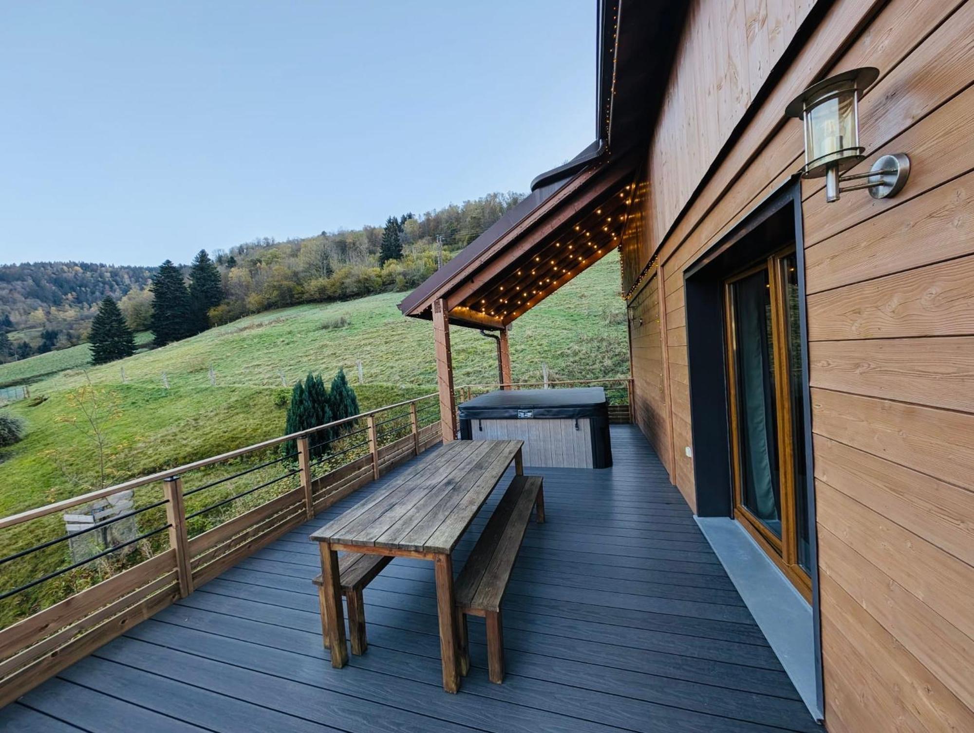 Casa De Monzel With 6-Person Jacuzzi & Panoramic View Villa La Bresse Exterior photo